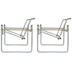 Pair of Marcel Breuer for Knoll "Wassily" Chair Frames 7
