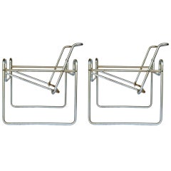 Used Pair of Marcel Breuer for Knoll "Wassily" Chair Frames