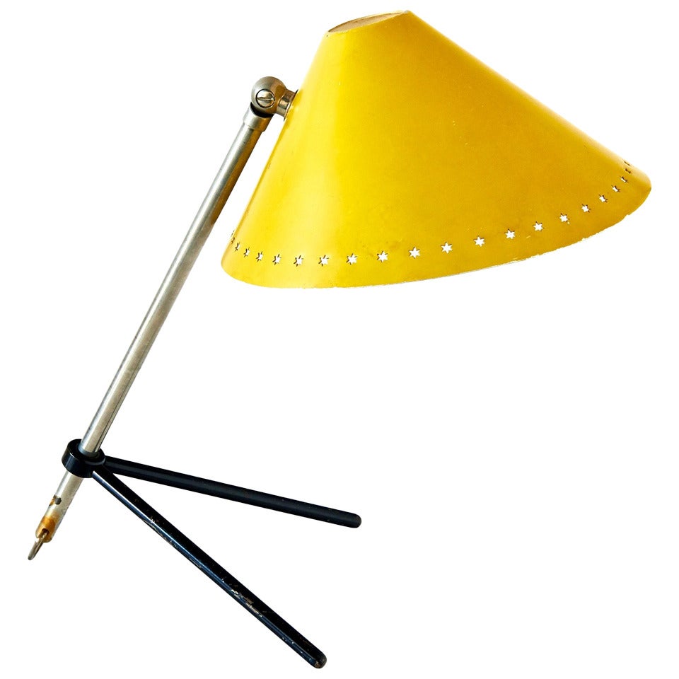 "Pinocchio" Desk or Wall Lamp by H.Th.J.A. Busquet For Sale