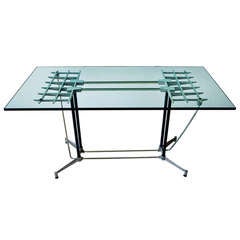 "Split Grid" Dining Table by Robert Josten