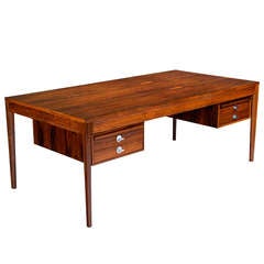 Rosewood "Diplomat" Desk by Finn Juhl