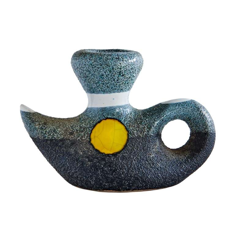 Mid-20th Century Candlestick by Les Archanges - Gilbert Valentin