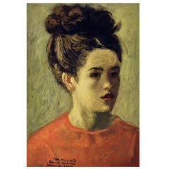 Oil Painting by Raphael Soyer