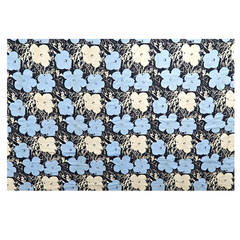 Huge Andy Warhol "Flowers" Tapestry