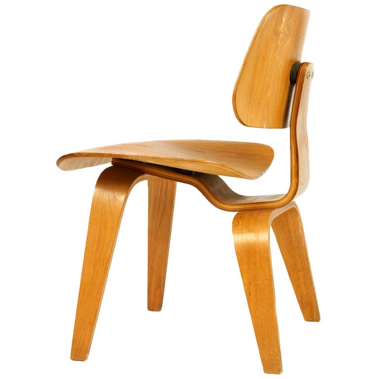 Very Early "DCW" Chair by Charles Eames