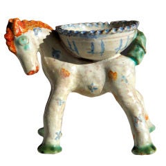 Antique Wiener Werkstätte Horse Figurine
