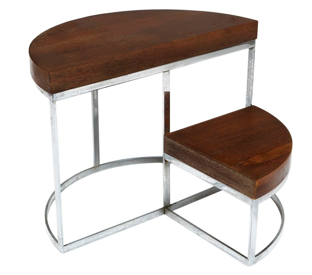 Two-Level Table / Step Stool In Good Condition In Los Angeles, CA