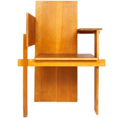 "Berlin Chair" by Gerrit Rietveld