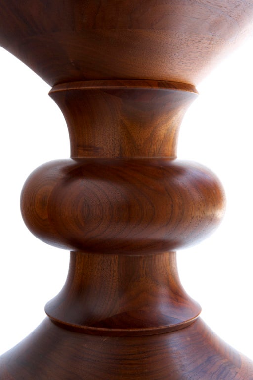 eames walnut stool