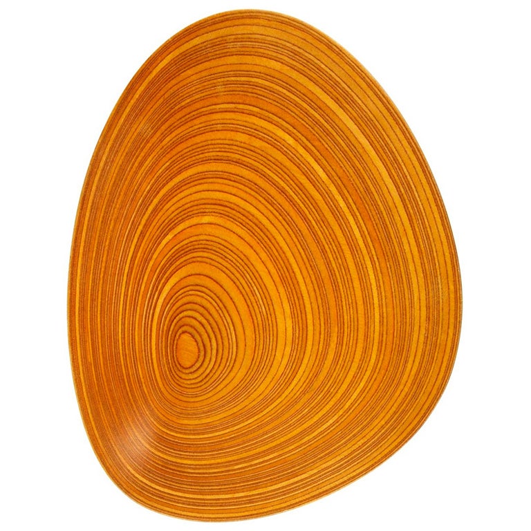 Carved Plywood "Leaf" Bowl by Tapio Wirkkala