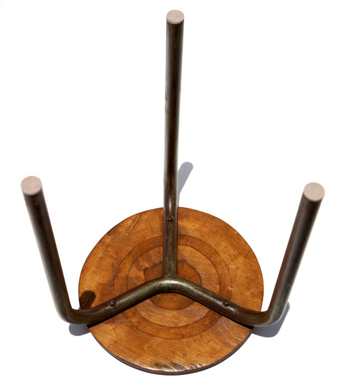 Mid-20th Century Stool by Jean Prouvé