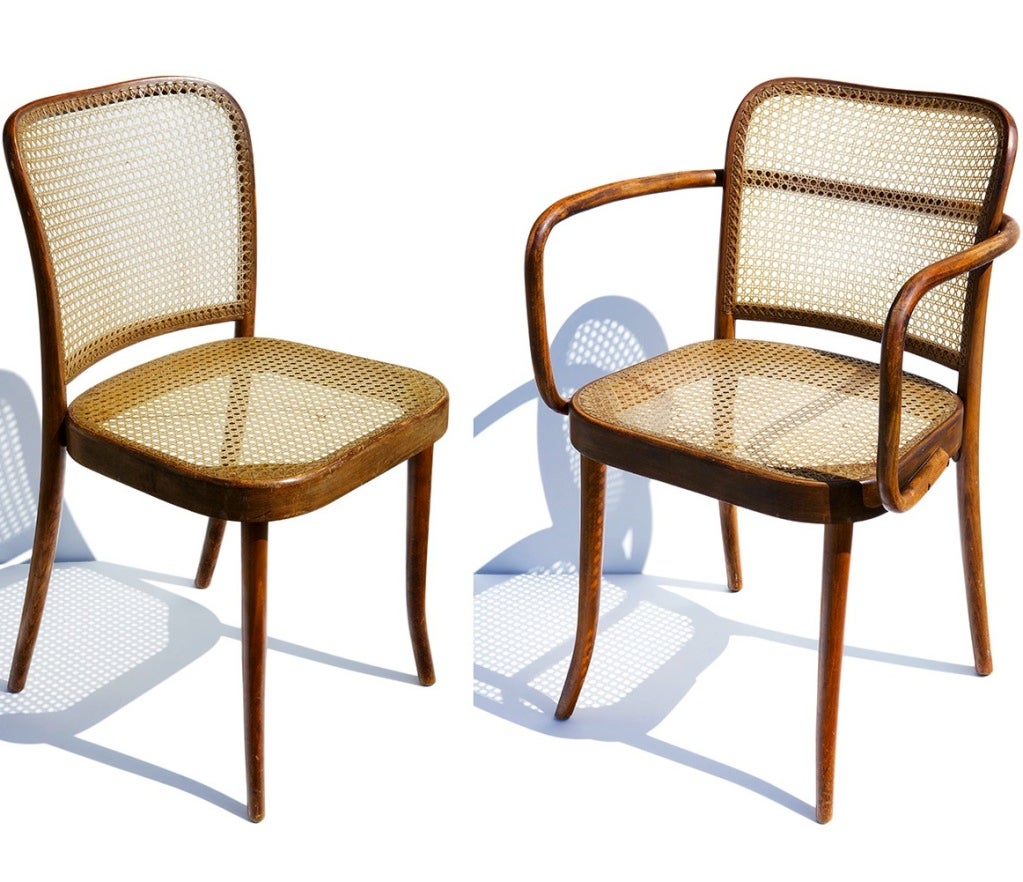Set Of 12 Prague Dining Chairs By Josef Frank Josef Hoffmann