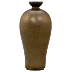 "Hare
s Fur" Glaze Vase by Berndt Friberg