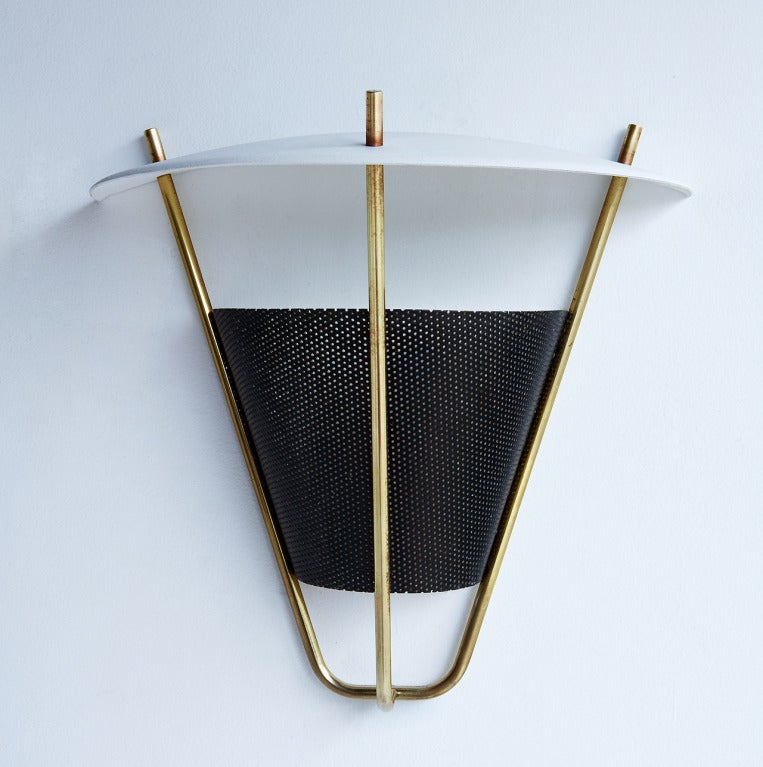 Mid-20th Century Sconce by Gerald Thurston