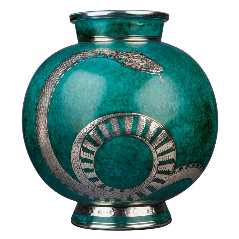 "Argenta" Vase by Wilhelm Kåge