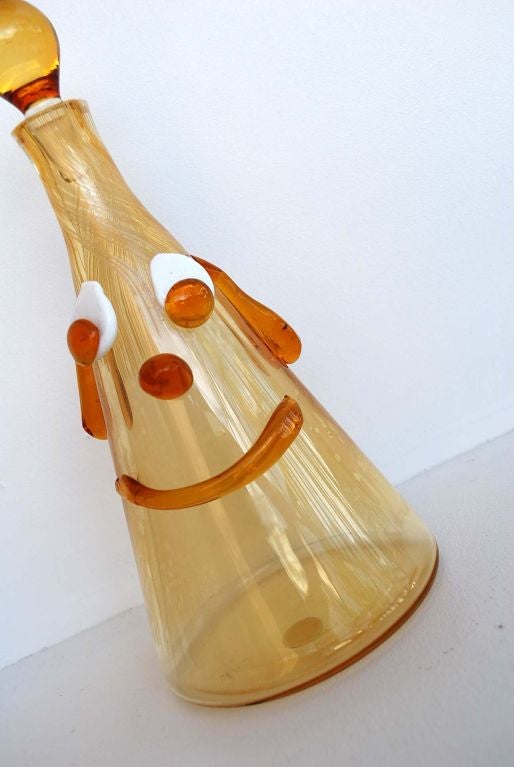 Mid-20th Century Fratelli Toso Decanter