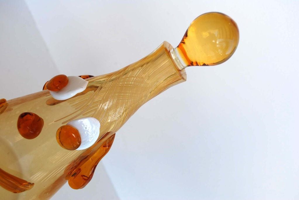 Blown Glass Fratelli Toso Decanter