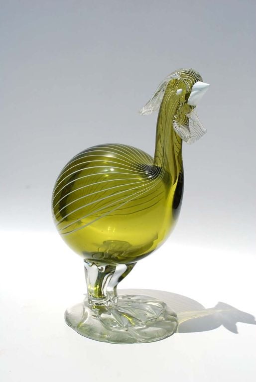 Collection of Murano Birds including Cenedese, Barovier, Barbini 1