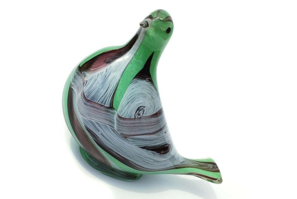 Blown Glass Collection of Murano Bird Figurines