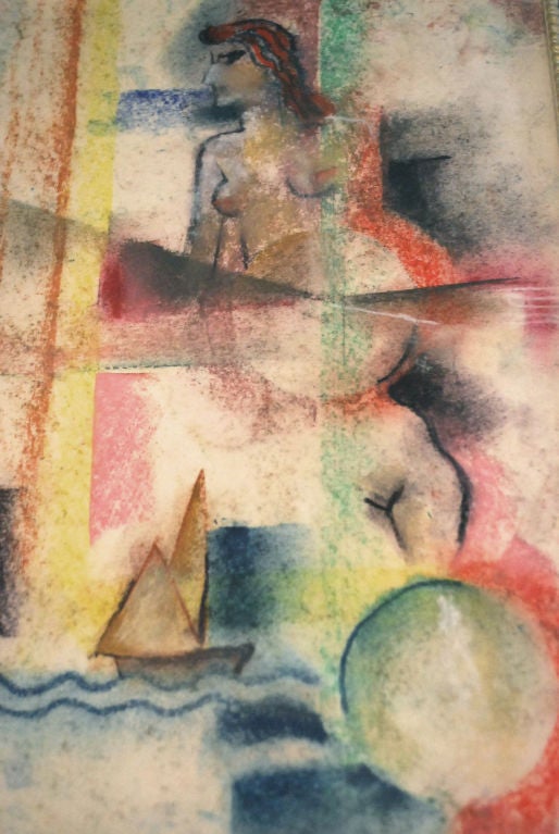 Painting by listed artist Francis Revesz Ferryman (b.1893-1983). Signed.  From the artists estate. Ferryman was a member of the Manhasset Association & Laszlo Pal Society. Image only: 20.5
