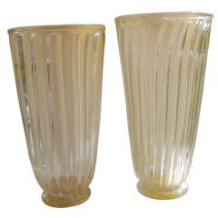 Pair of Massive Vases by Alberto Dona