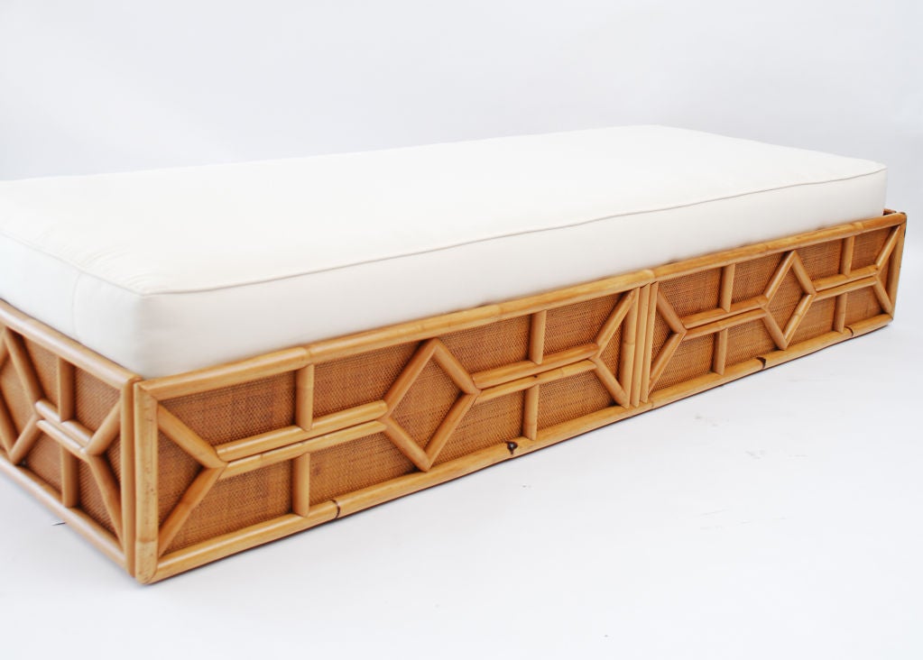 Rattan & Cane Daybed For Sale 4