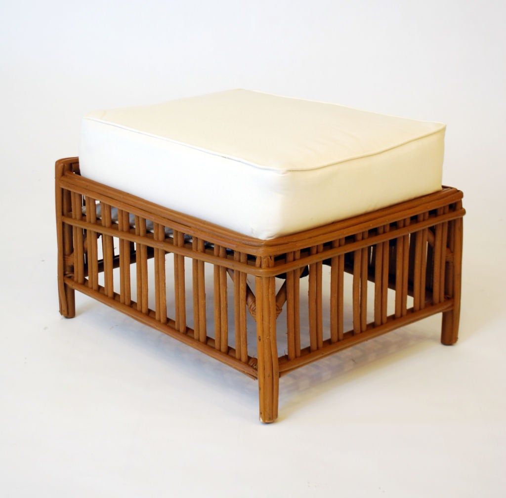 Split Reed Footstool