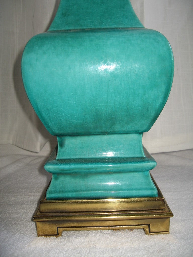 Mid-20th Century Large Asian Form Stiffel Table Lamp