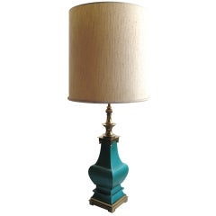 Large Asian Form Stiffel Table Lamp