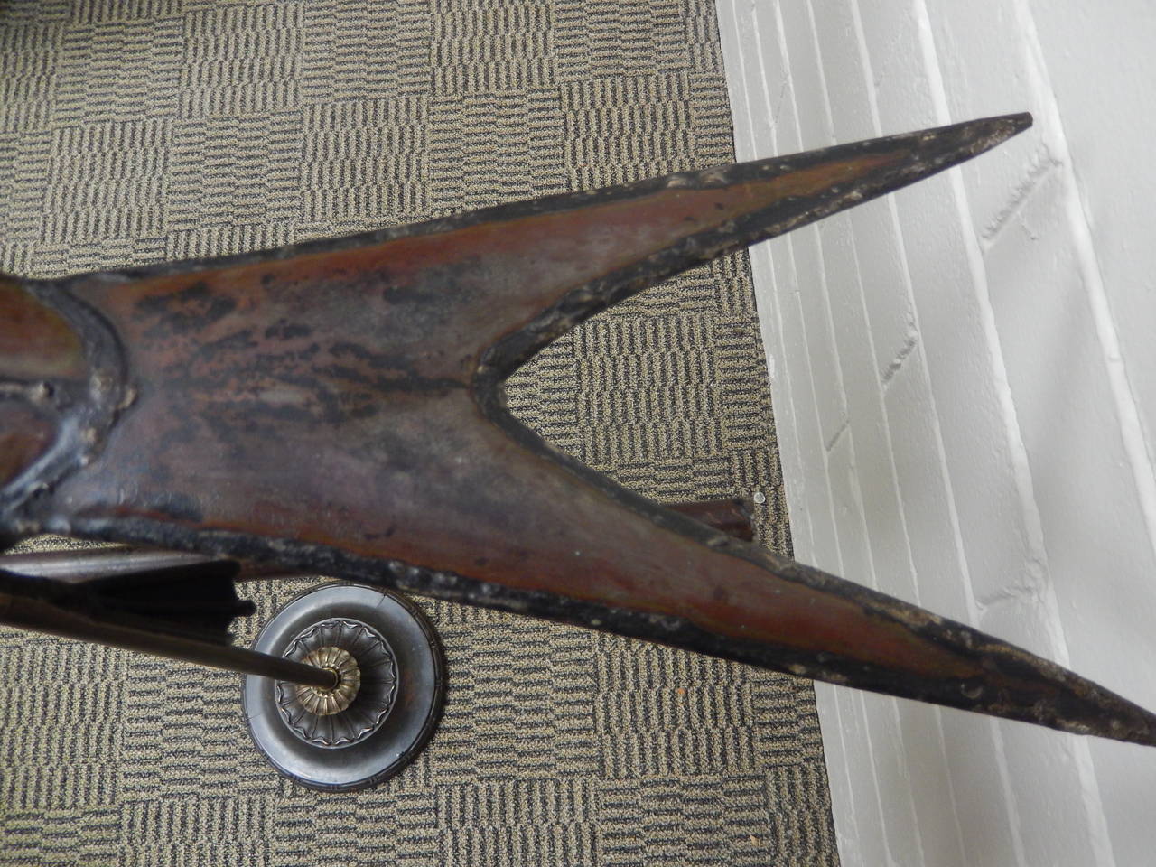 American Copper Weathervane of a Swallowtail Kite For Sale