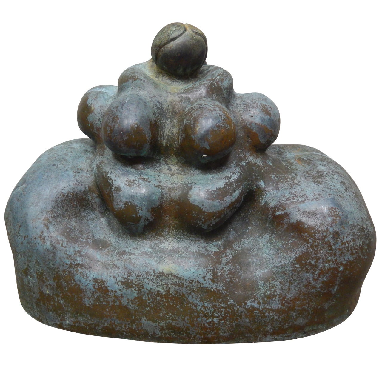 Roberto Mamani Mamani Abstract Bronze Sculpture