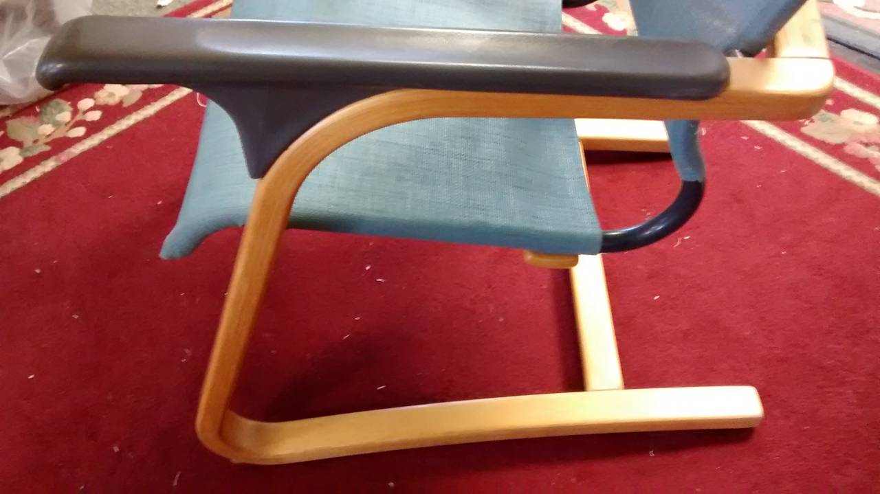 Mid-20th Century Bentwood Armchair for Thonet