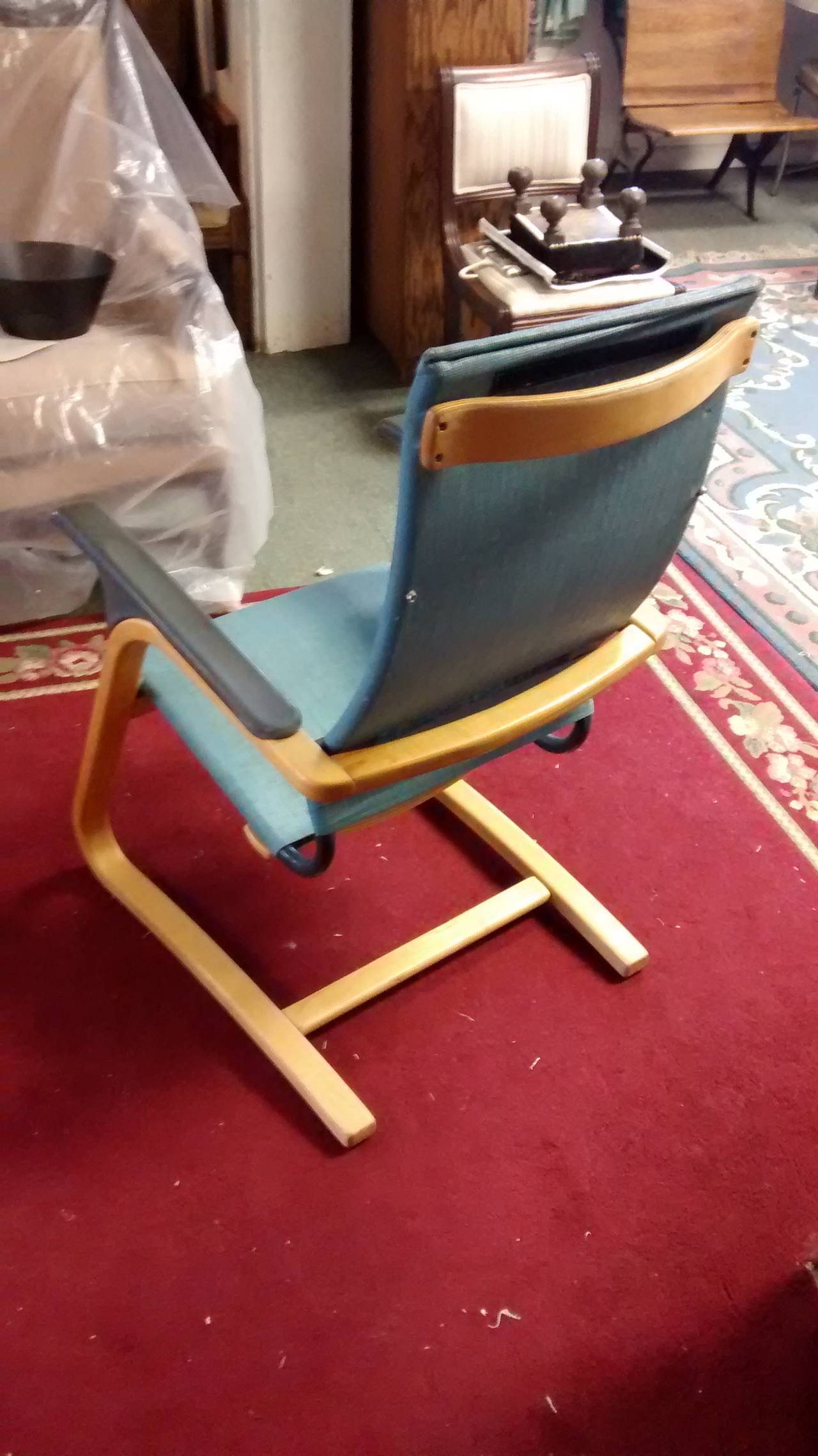 Mid-Century Modern Bentwood Armchair for Thonet