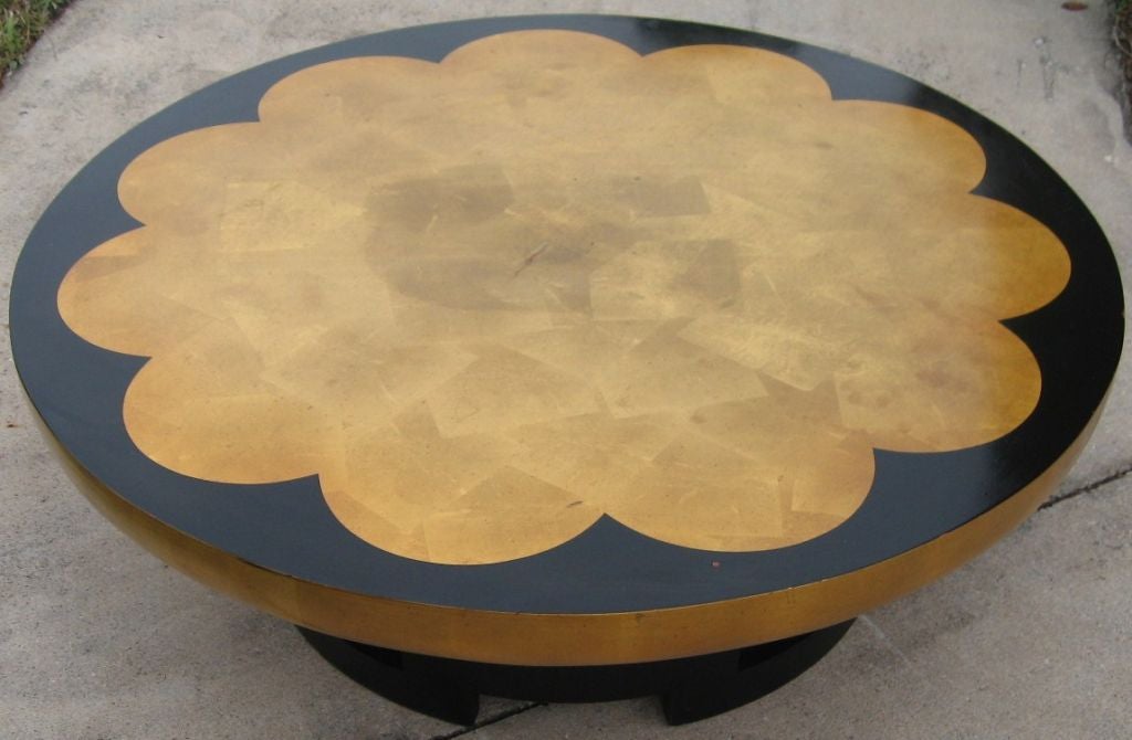 Superb Kittinger coffee table designed by Theodore Muller and Isabel Barringer, circa 1958. Removed from it's original location less than two weeks ago, this table hasn't been anywhere else in over 50 years. Original finish and condition would be