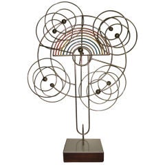 Joseph Burlini Kinetic Table Sculpture Joseph Burlini Kinetic Table Sculpture