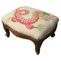 Antique Provencial  Louis XV Style Foot Stool