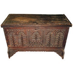 Period Jacobean Dowry or Trousseau Chest