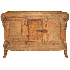 Antique 16th Century Indian Food Storage Cabinet