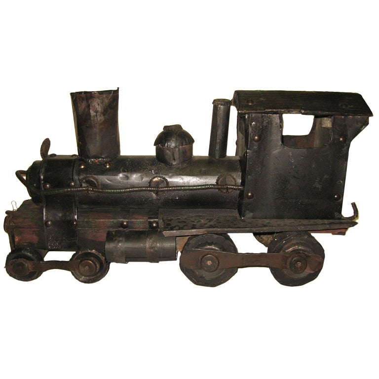 Folk Art Locomotive