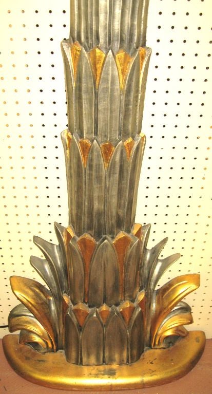 Italian Fantastic Giant Palm Tree Floor Lamp