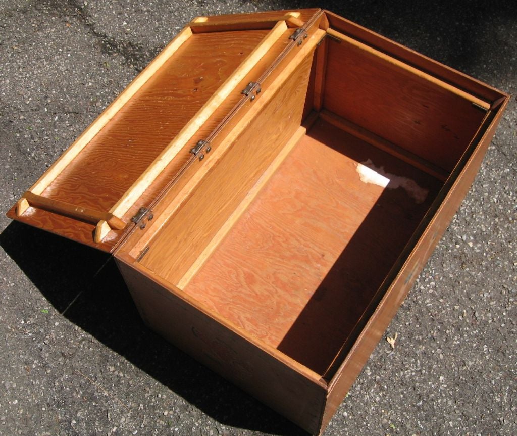 Vintage 1930's Child's Toy Chest 1