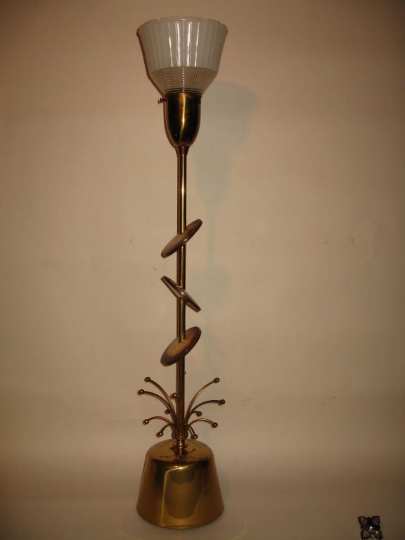 Mid-20th Century Pair of Large Rembrandt Table Lamps