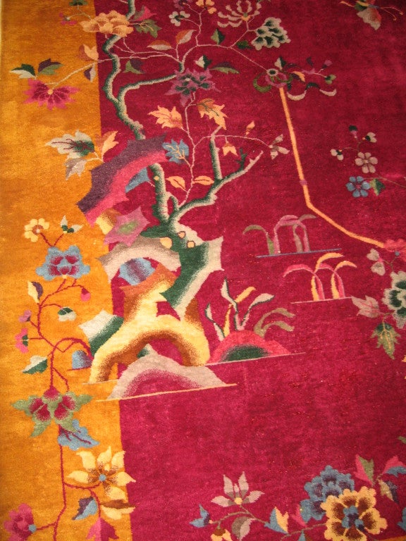 Magnificent Chinese Art Deco Nichols Rug 2