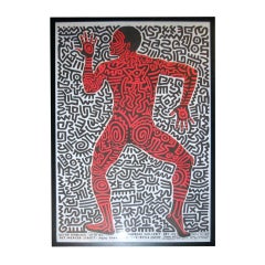 Keith Haring Into 84 Exhibition Poster