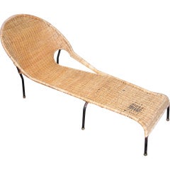Tempestini Attribution Chaise Lounge Chair