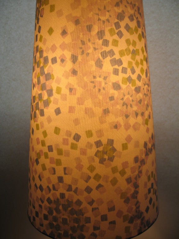 Large Pair of Mosaic Tile  Modeline Table Lamps 2