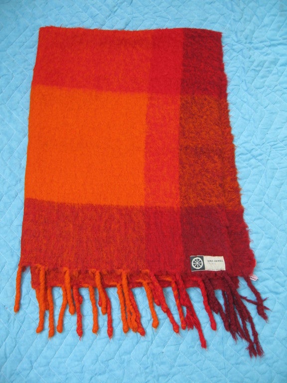 Lena Rewell of Finland Wool Afghan or Throw 4
