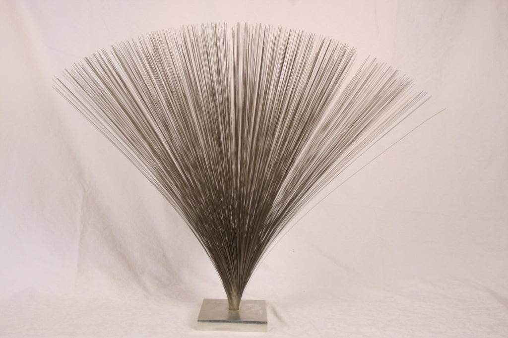 Harry Bertoia steel and aluminum spray sculpture.....the picture says it all.