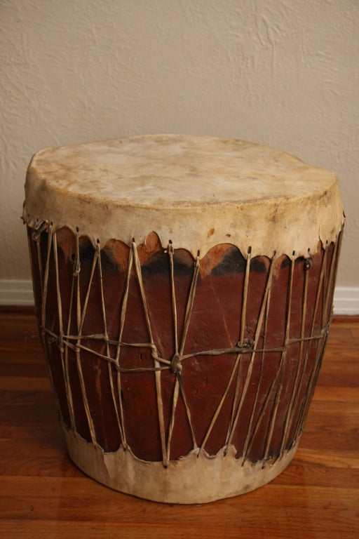 20th Century Pueblo Native American Drum