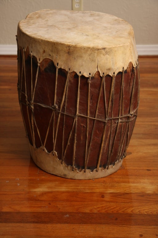 Leather Pueblo Native American Drum